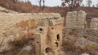 стены из мешков через 3 года