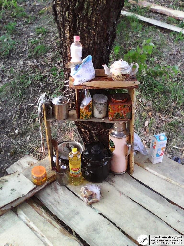 Жена самостоятельно сколхозила вот такую полочку